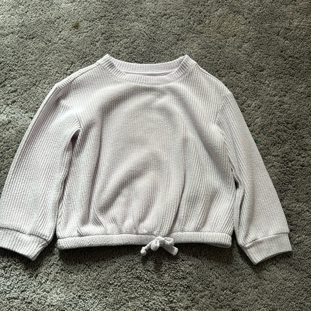 Light purple sweater shirt